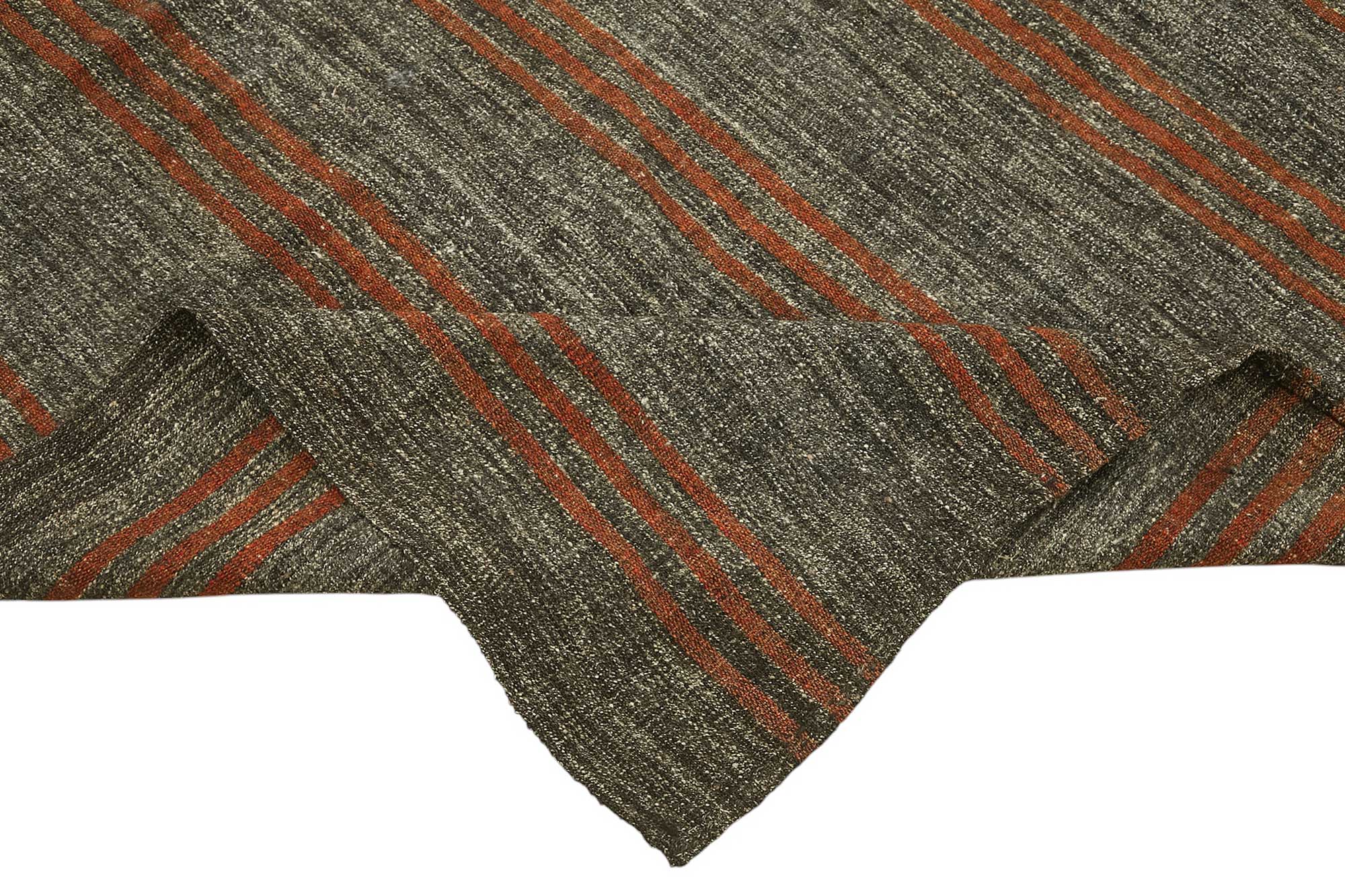 6x8 Authentic Turkish Goat Hair Kilim - 47191