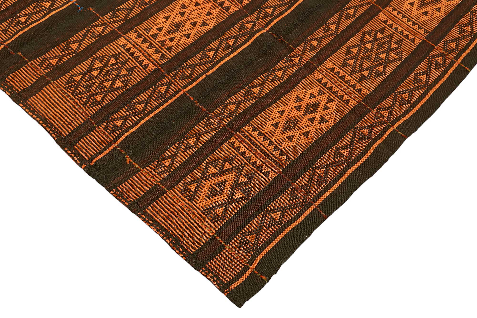 6x8 Authentic Turkish Goat Hair Kilim - 47192