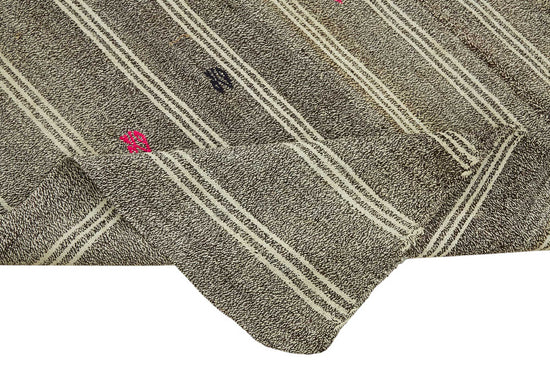 6x8 Authentic Turkish Goat Hair Kilim - 47193