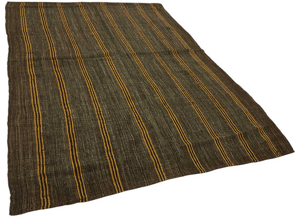 6x9 Authentic Turkish Goat Hair Kilim - 47194