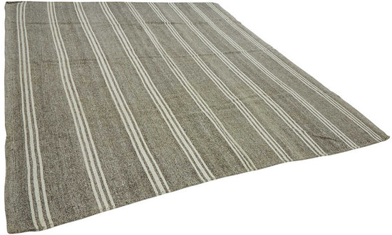 9x11 Authentic Turkish Goat Hair Kilim - 47195