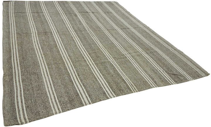 9x11 Authentic Turkish Goat Hair Kilim - 47195