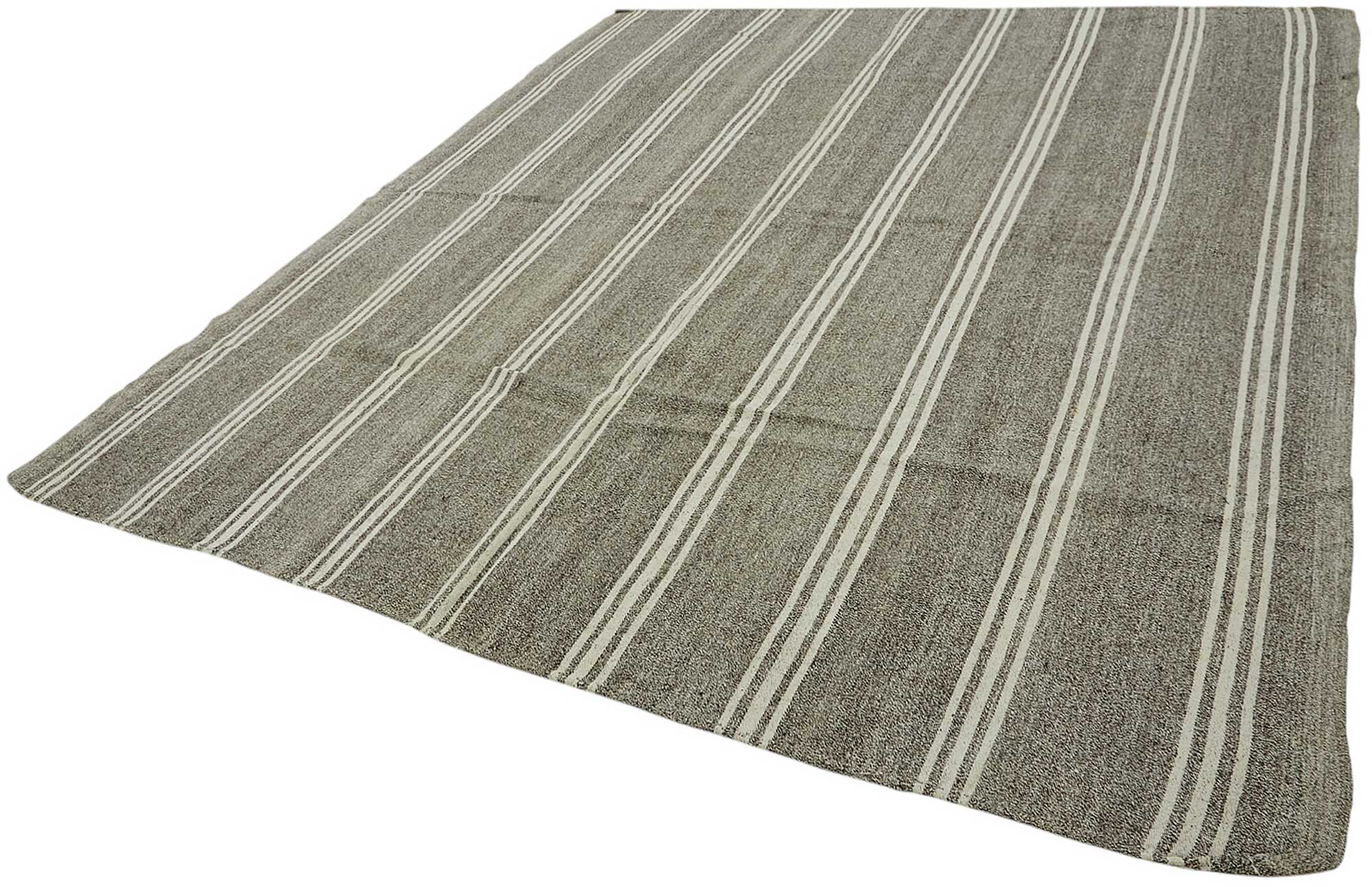 9x11 Authentic Turkish Goat Hair Kilim - 47195