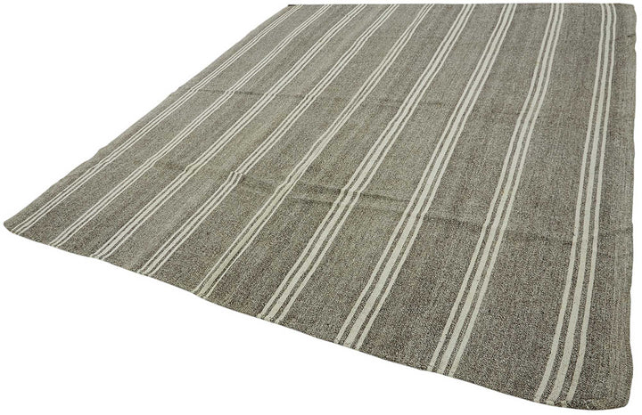 9x11 Authentic Turkish Goat Hair Kilim - 47195