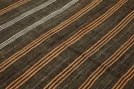 7x8 Authentic Turkish Goat Hair Kilim - 47196