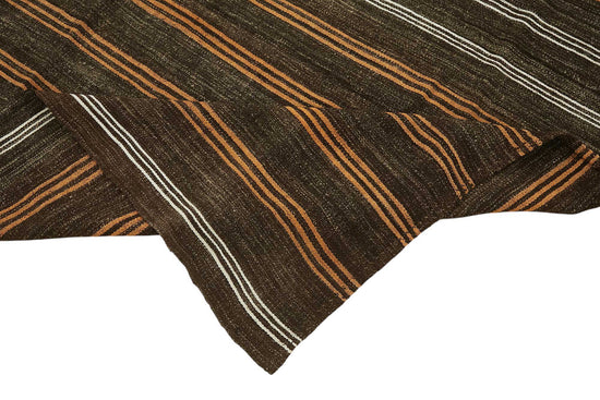 7x8 Authentic Turkish Goat Hair Kilim - 47196