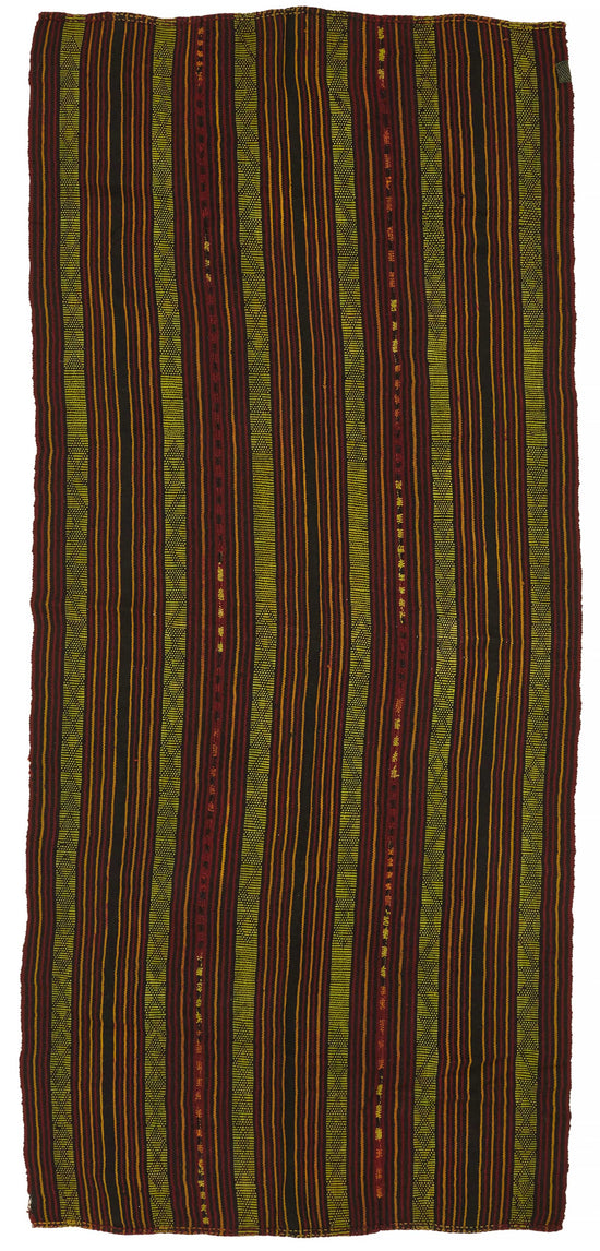 5x12 Authentic Turkish Goat Hair Kilim - 47197