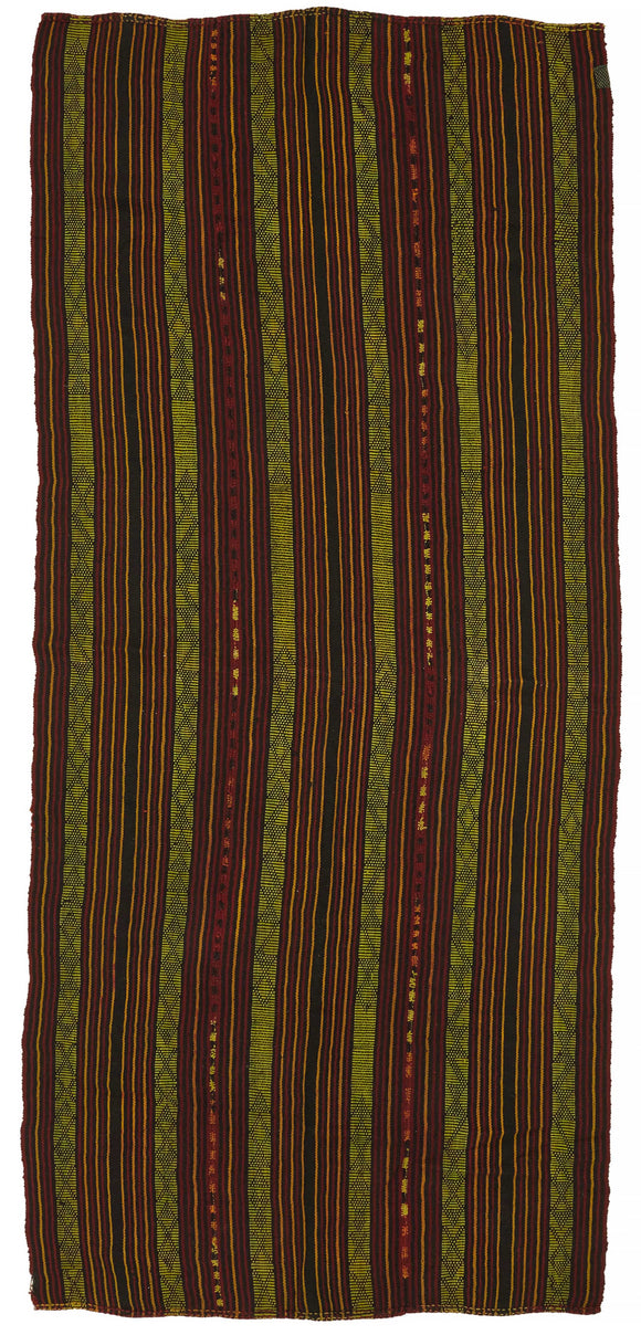 5x12 Authentic Turkish Goat Hair Kilim - 47197