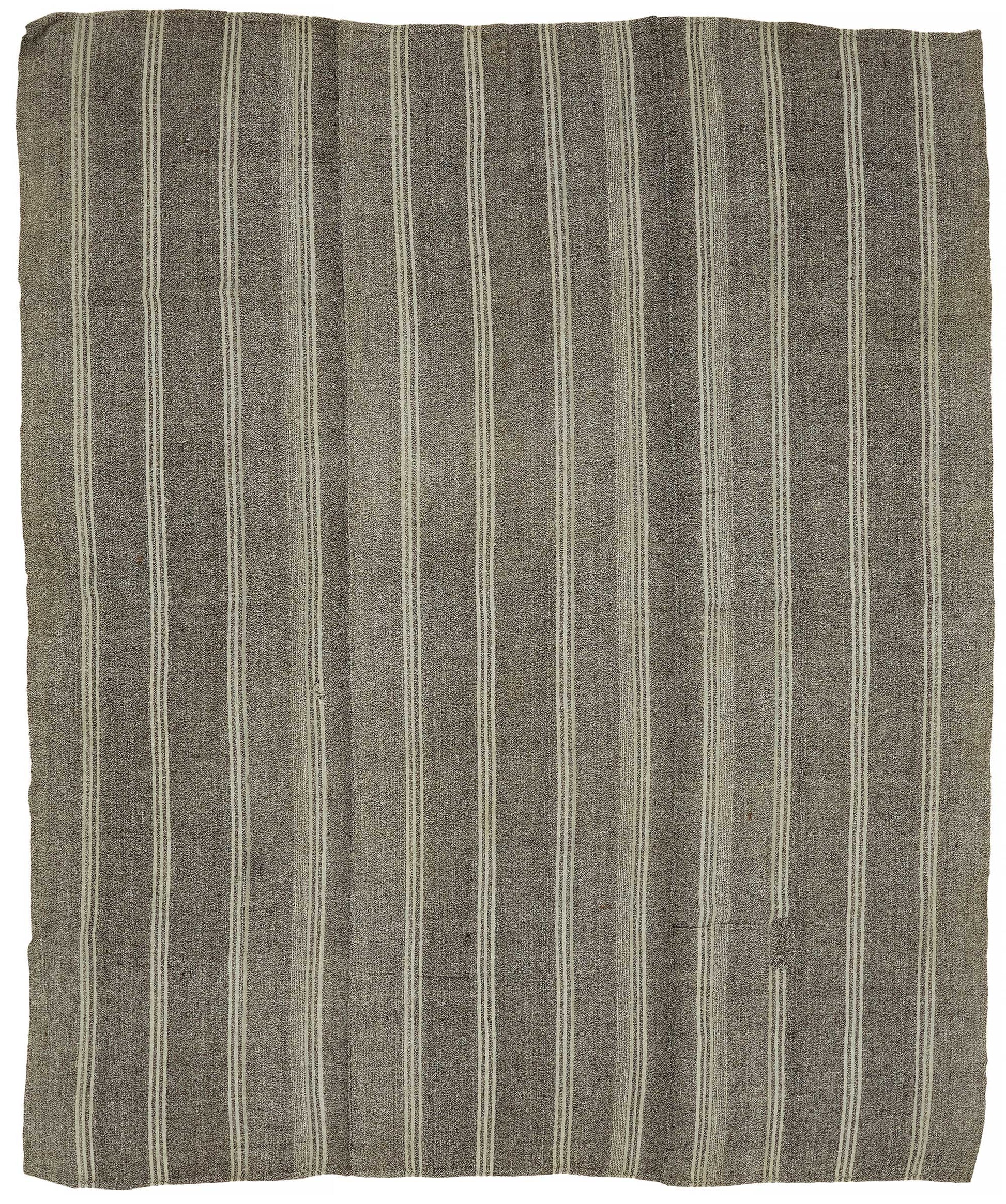 9x11 Authentic Turkish Goat Hair Kilim - 47198
