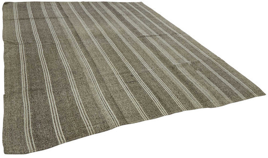 9x11 Authentic Turkish Goat Hair Kilim - 47198