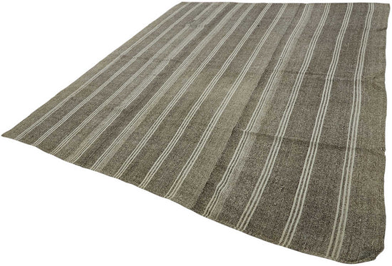 9x11 Authentic Turkish Goat Hair Kilim - 47198