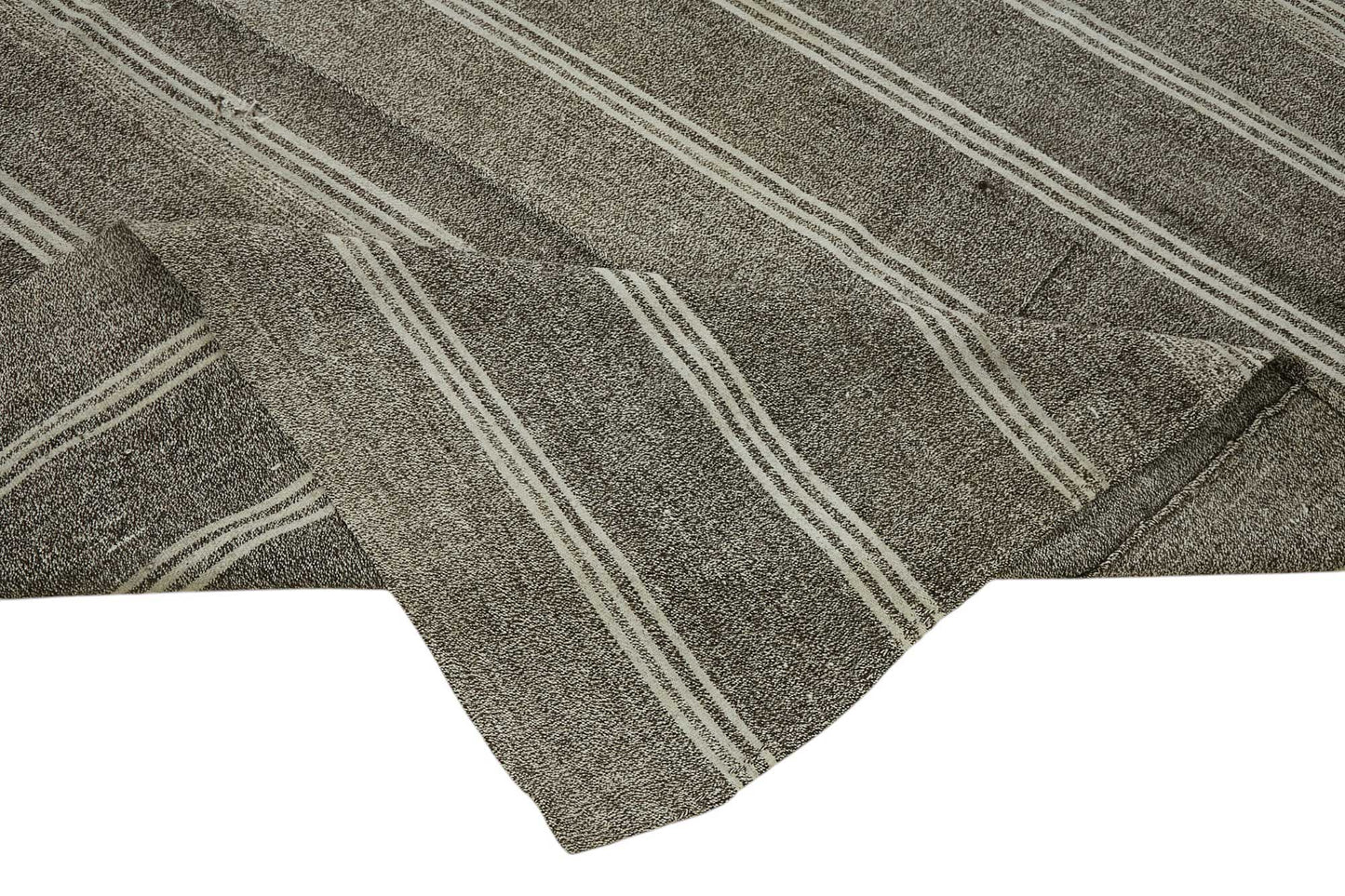 9x11 Authentic Turkish Goat Hair Kilim - 47198