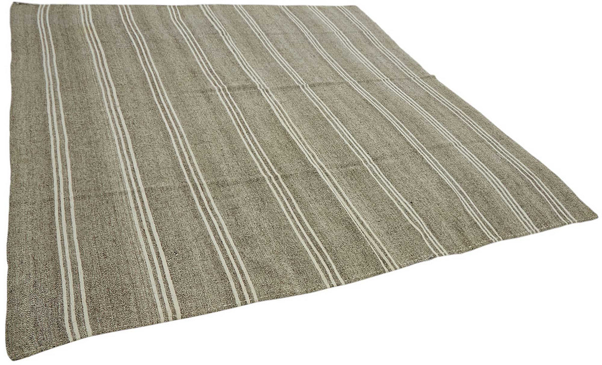 9x10 Authentic Turkish Goat Hair Kilim - 47199