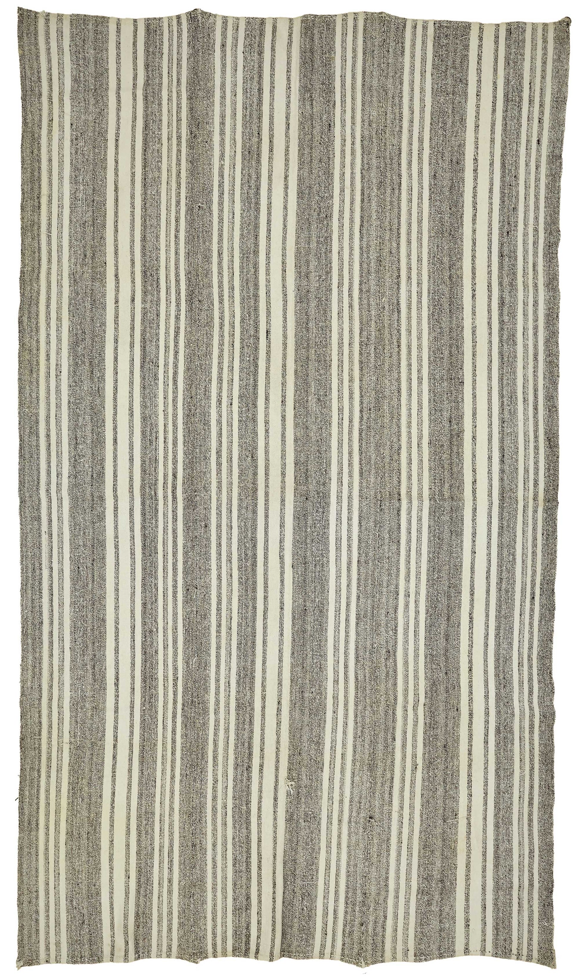 8x13 Authentic Turkish Goat Hair Kilim - 47200