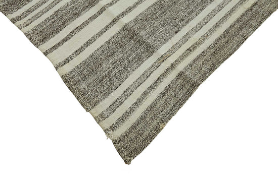 8x13 Authentic Turkish Goat Hair Kilim - 47200