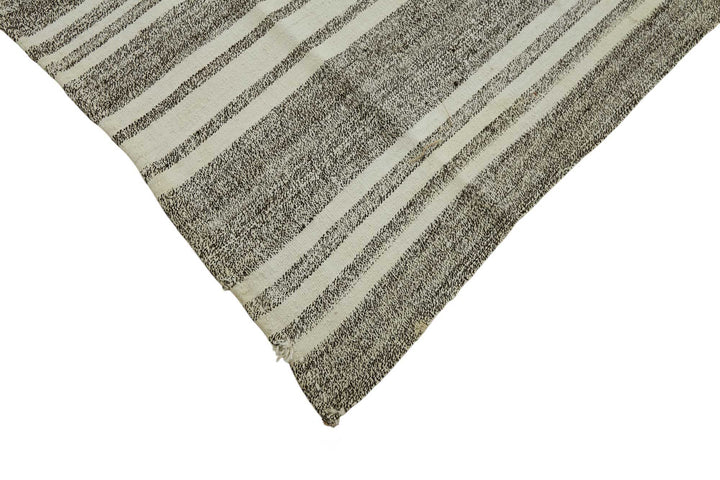 8x13 Authentic Turkish Goat Hair Kilim - 47200