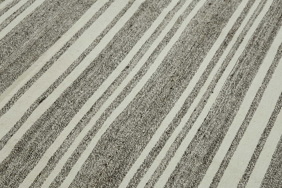 8x13 Authentic Turkish Goat Hair Kilim - 47200
