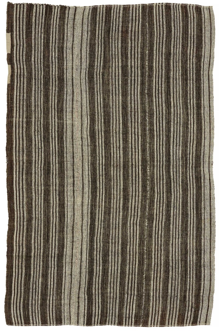 6x10 Authentic Turkish Goat Hair Kilim - 47201