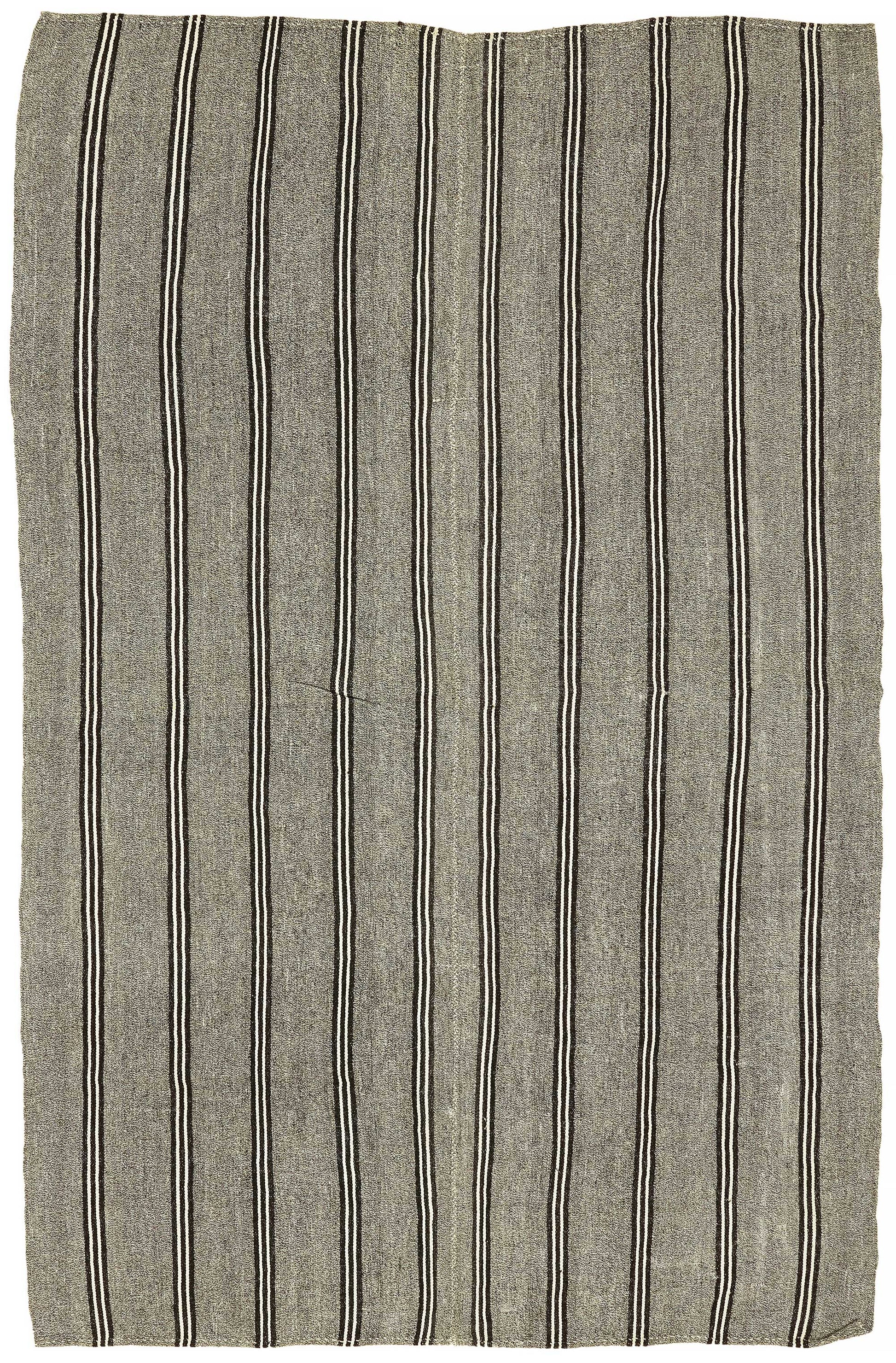 7x11 Authentic Turkish Goat Hair Kilim - 47202