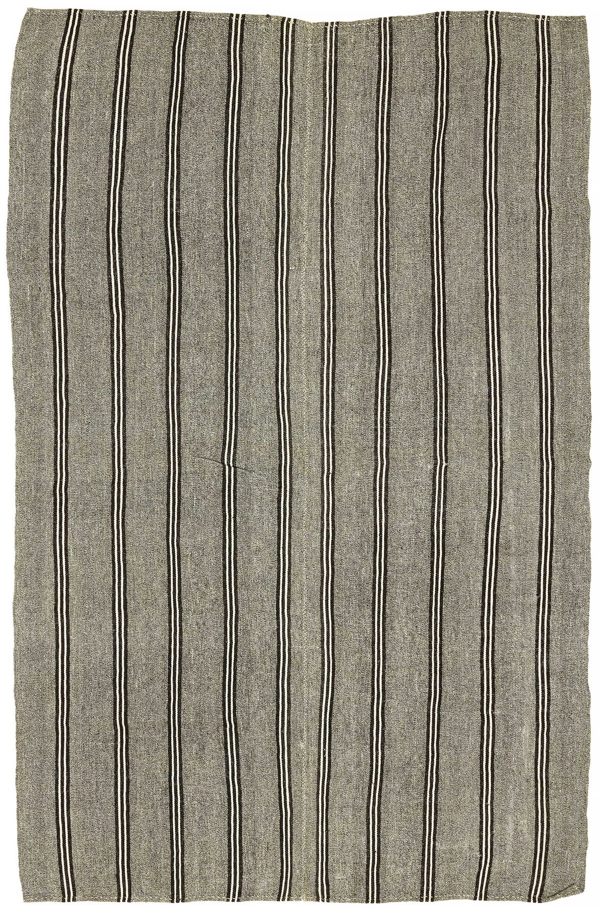 7x11 Authentic Turkish Goat Hair Kilim - 47202