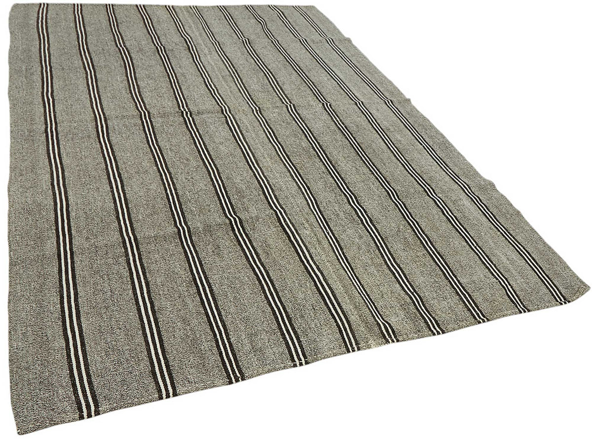 7x11 Authentic Turkish Goat Hair Kilim - 47202
