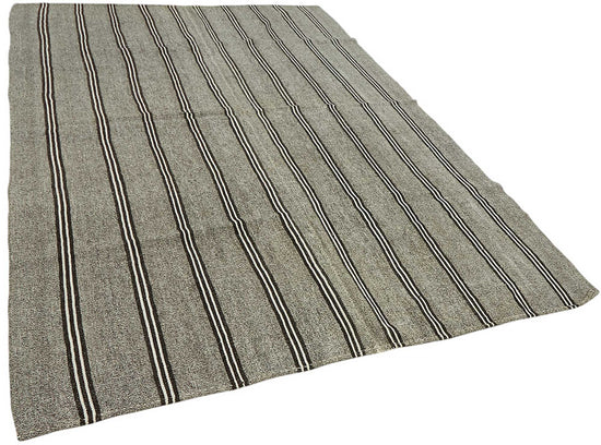 7x11 Authentic Turkish Goat Hair Kilim - 47202
