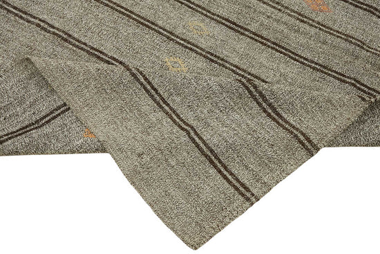 7x8 Authentic Turkish Goat Hair Kilim - 47203