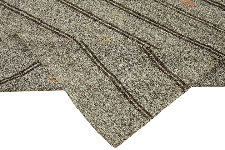 7x8 Authentic Turkish Goat Hair Kilim - 47203