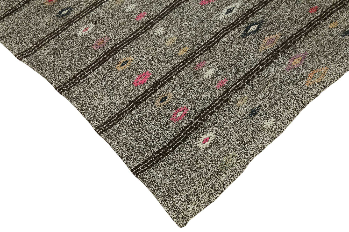 6x11 Authentic Turkish Goat Hair Kilim - 47206