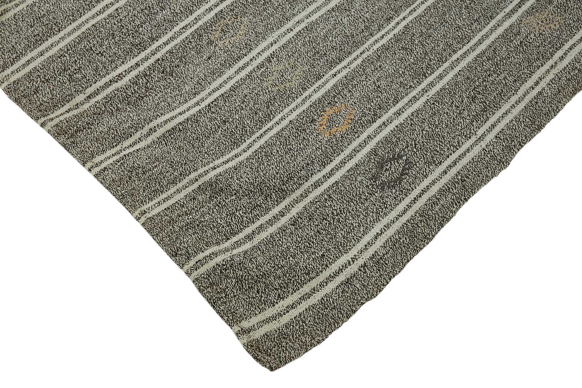 6x7 Authentic Turkish Goat Hair Kilim - 47209