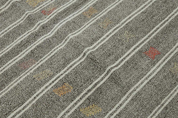 6x7 Authentic Turkish Goat Hair Kilim - 47209