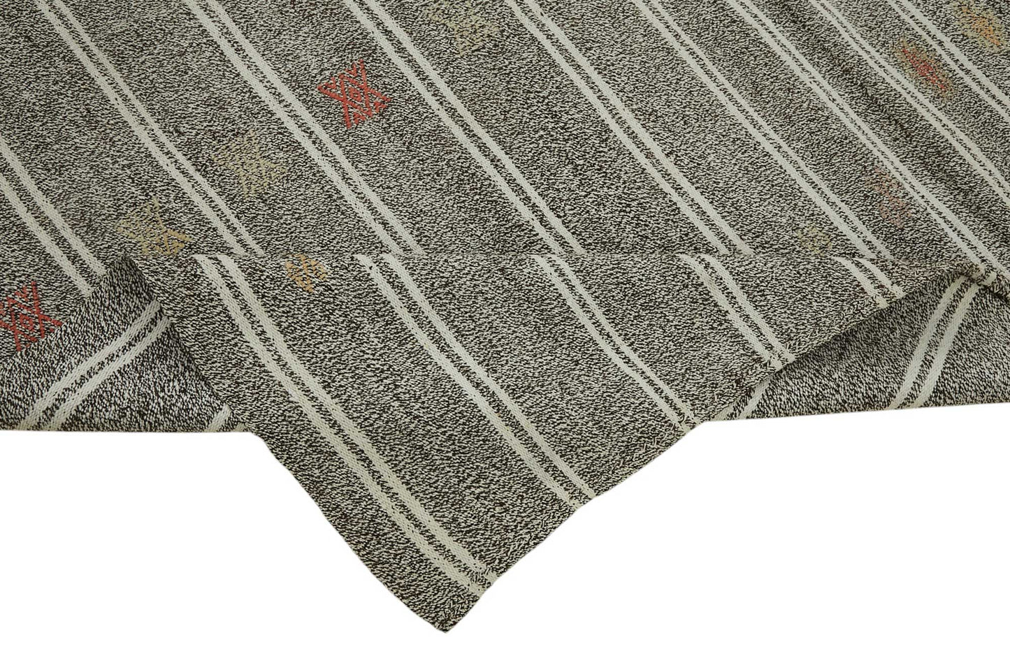 6x7 Authentic Turkish Goat Hair Kilim - 47209