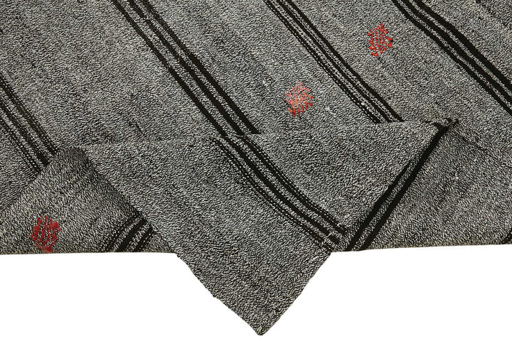 7x8 Authentic Turkish Goat Hair Kilim - 47210