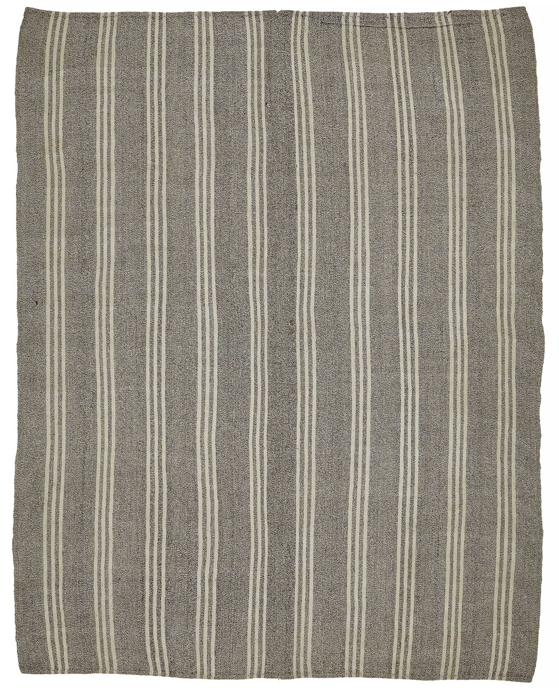 8x10 Authentic Turkish Goat Hair Kilim - 47212