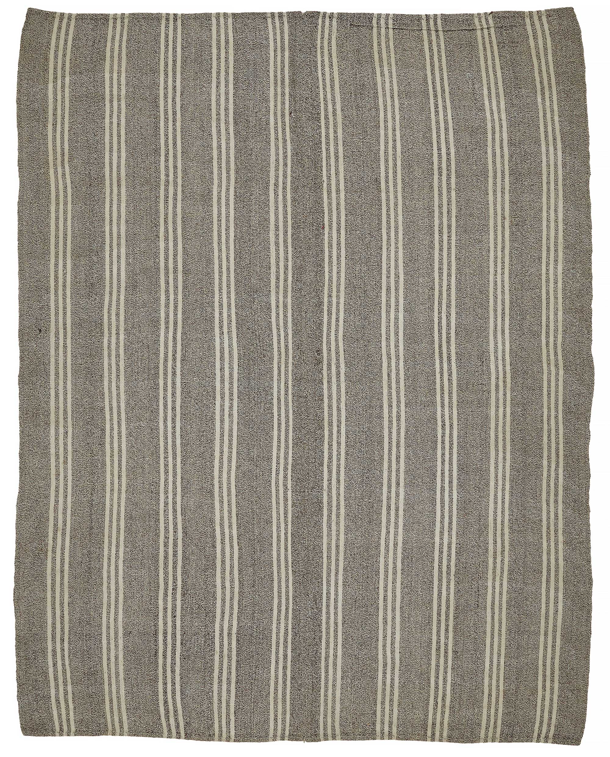 8x10 Authentic Turkish Goat Hair Kilim - 47212