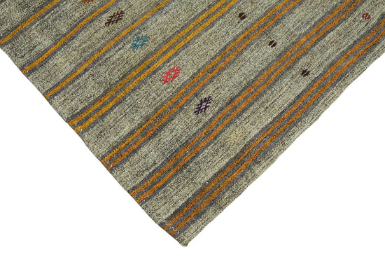 7x10 Authentic Turkish Goat Hair Kilim - 47213