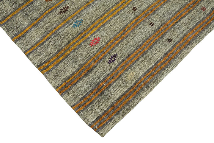 7x10 Authentic Turkish Goat Hair Kilim - 47213