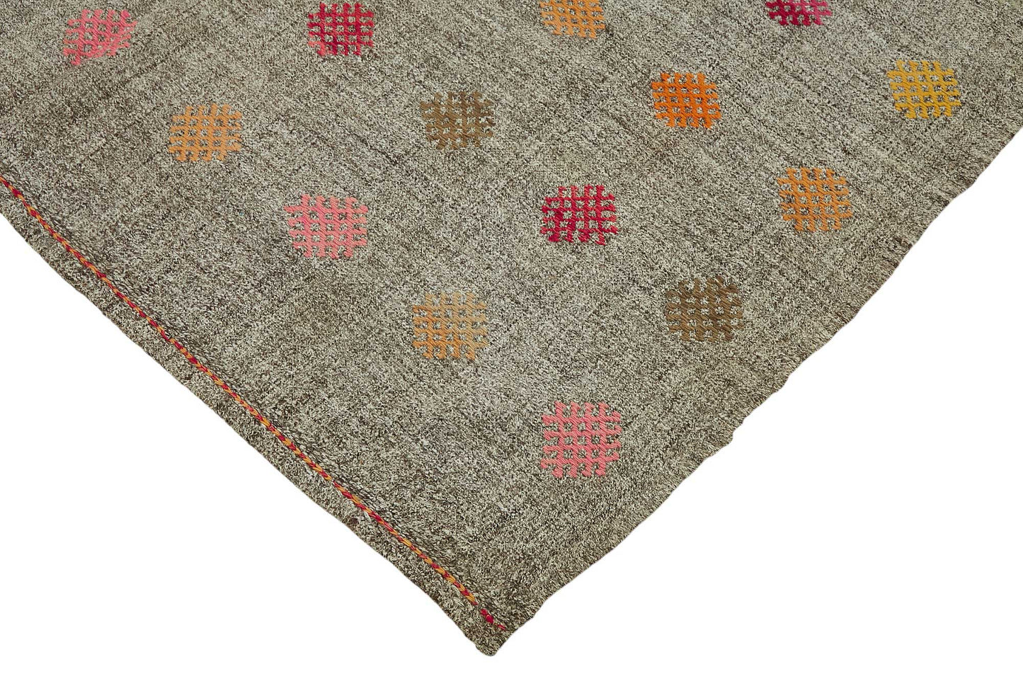 6x9 Authentic Turkish Goat Hair Kilim - 47215