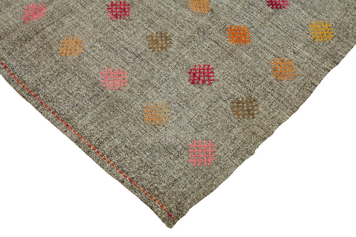 6x9 Authentic Turkish Goat Hair Kilim - 47215