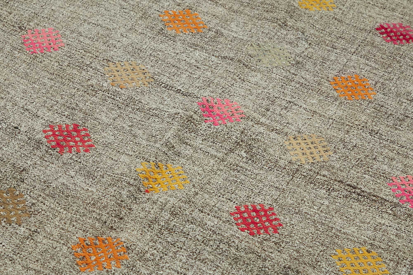 6x9 Authentic Turkish Goat Hair Kilim - 47215