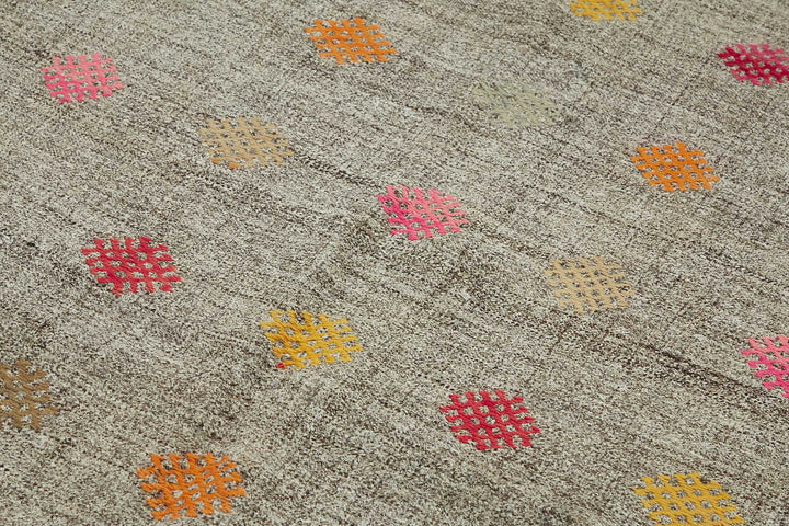 6x9 Authentic Turkish Goat Hair Kilim - 47215