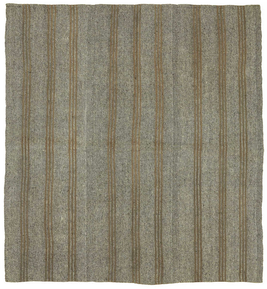 8x8 Authentic Turkish Goat Hair Kilim - 47217