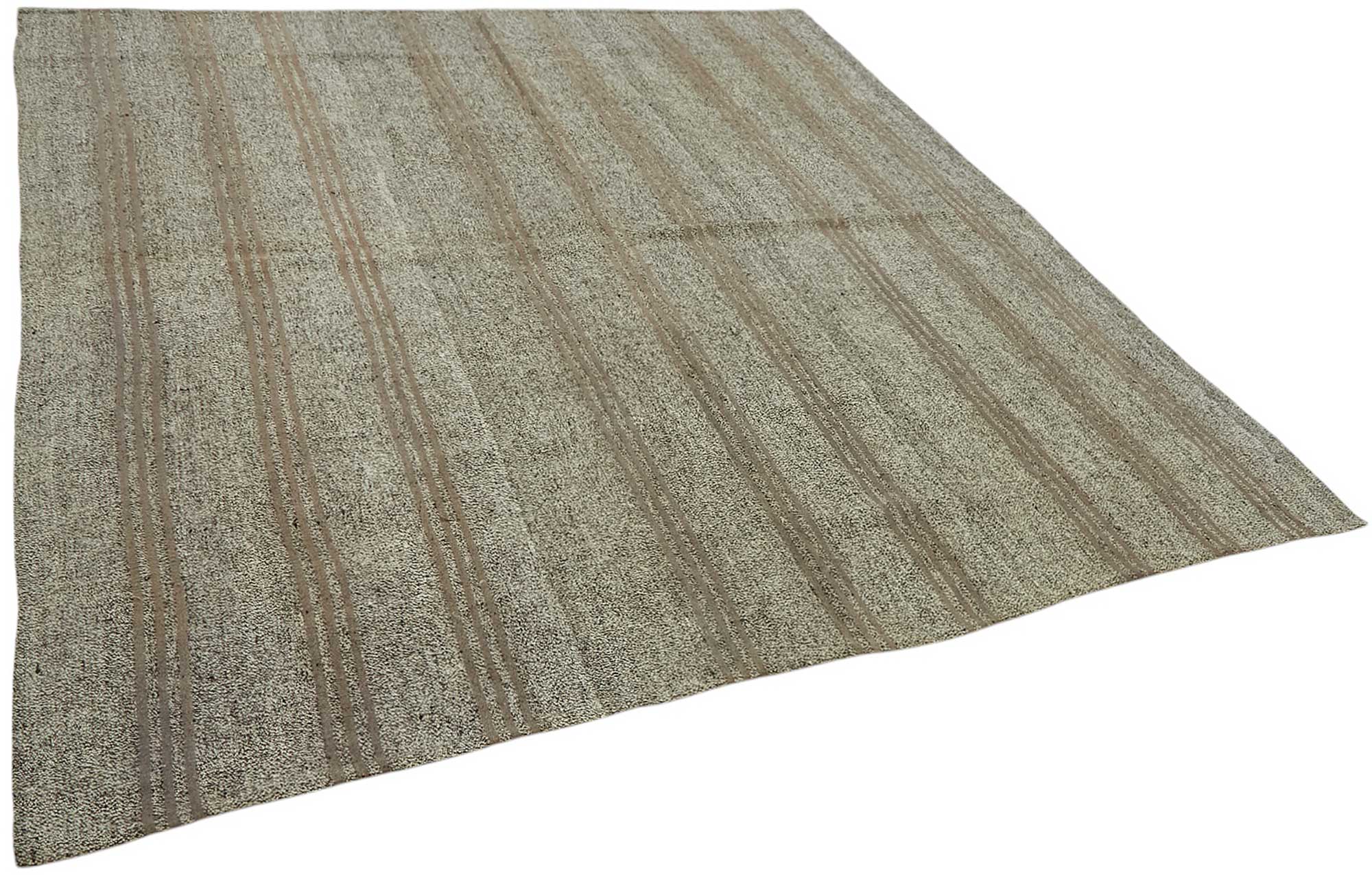 8x8 Authentic Turkish Goat Hair Kilim - 47217