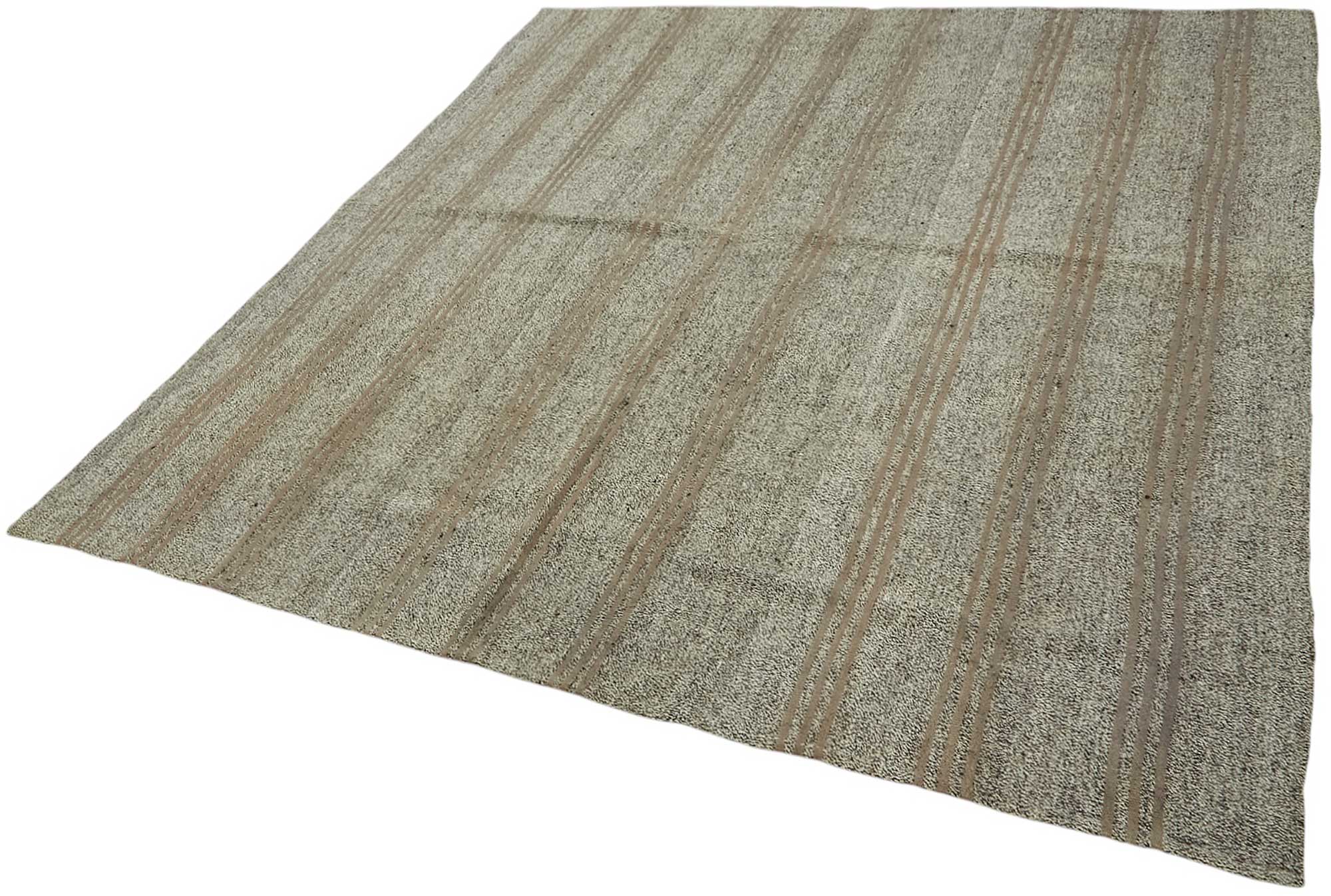 8x8 Authentic Turkish Goat Hair Kilim - 47217