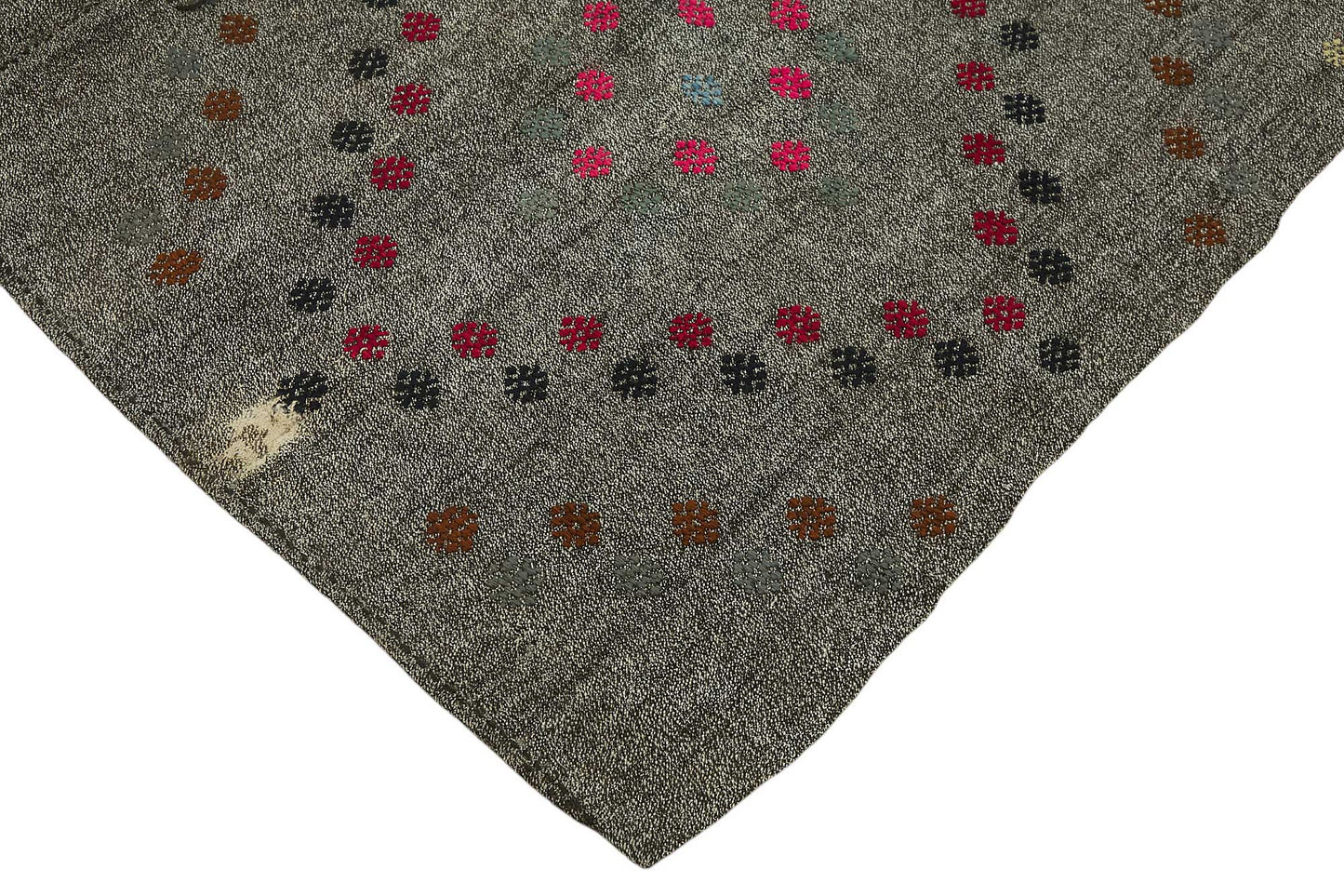 7x10 Authentic Turkish Goat Hair Kilim - 47218