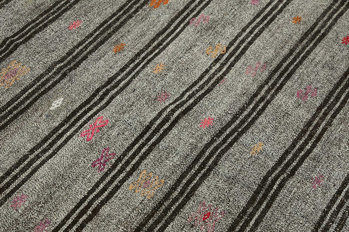 6x9 Authentic Turkish Goat Hair Kilim - 47223