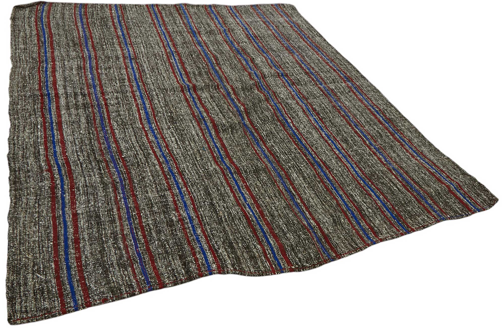 7x8 Authentic Turkish Goat Hair Kilim - 47226