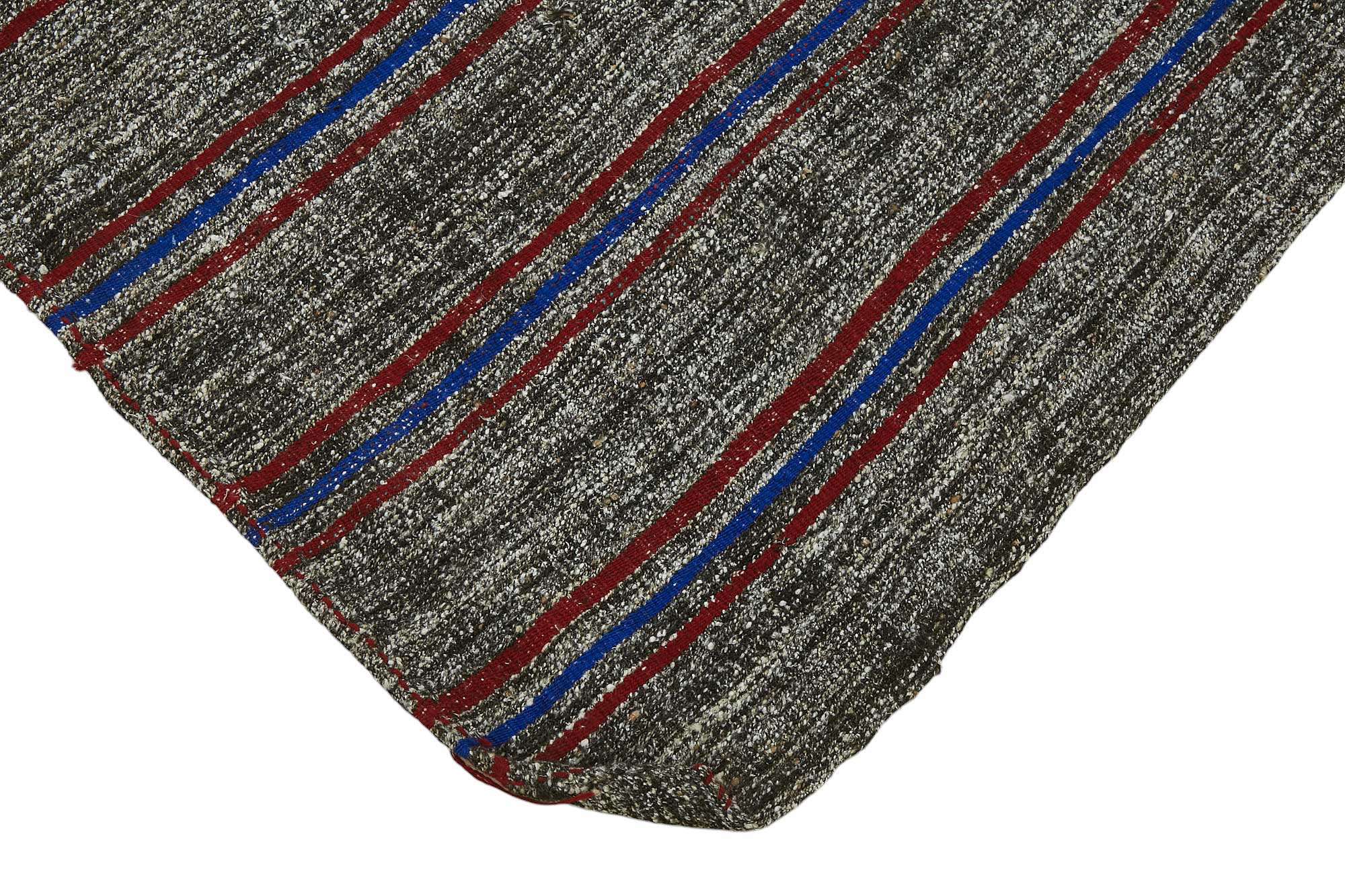 7x8 Authentic Turkish Goat Hair Kilim - 47226