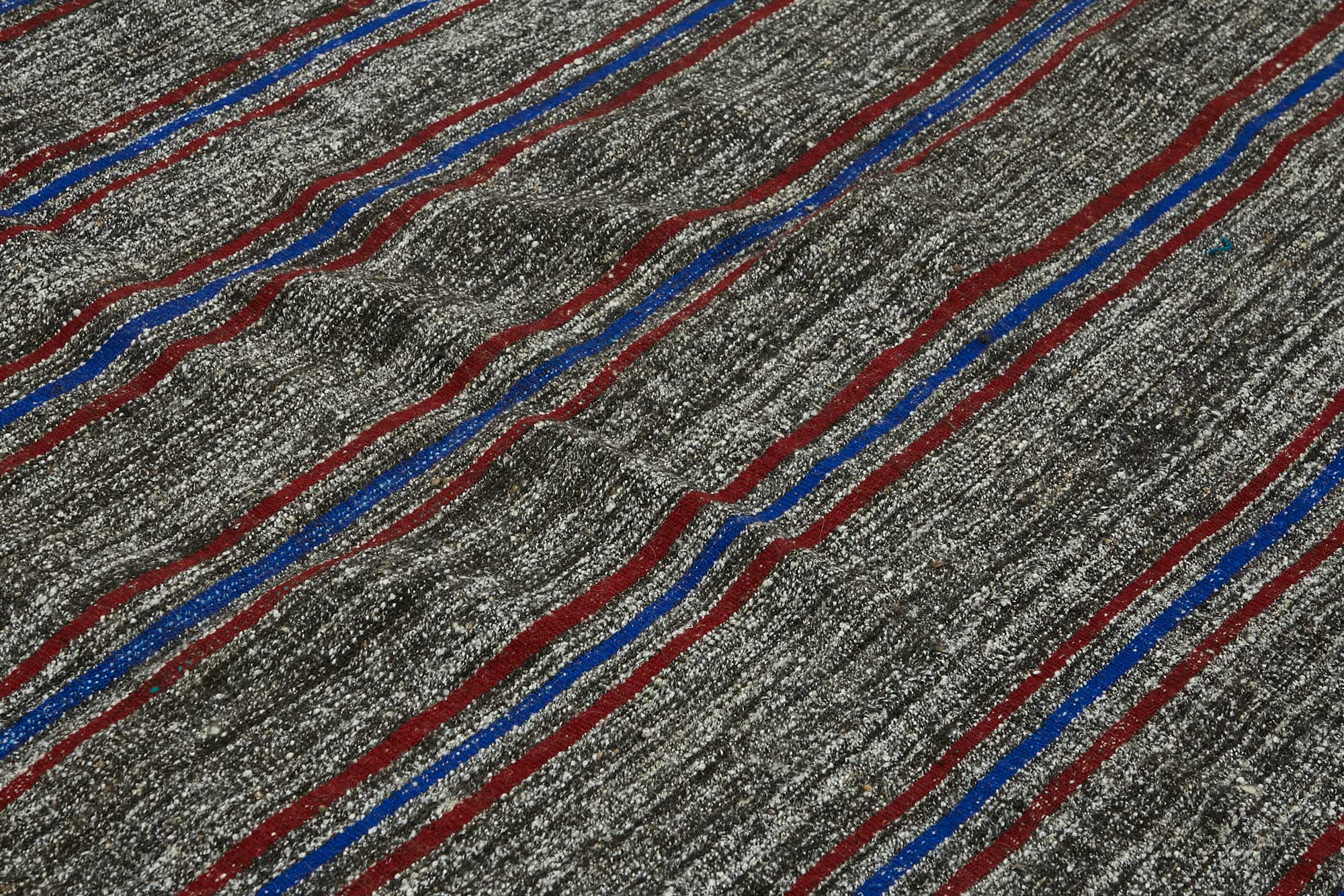 7x8 Authentic Turkish Goat Hair Kilim - 47226