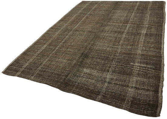 7x10 Authentic Turkish Goat Hair Kilim - 47227